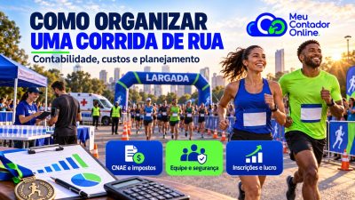 Como organizar uma corrida de rua: guia contábil completo - Meu Contador Online