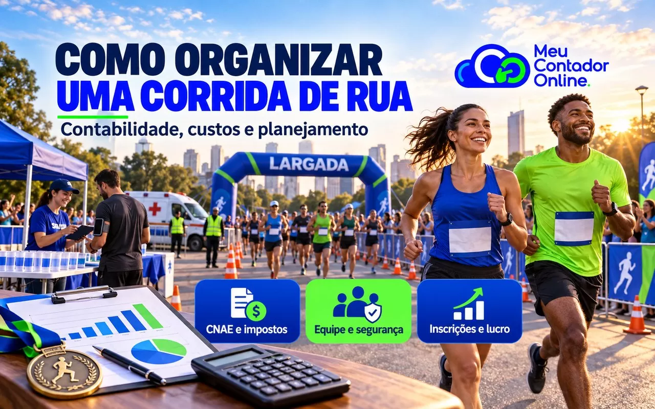 Como organizar uma corrida de rua: guia contábil completo - Meu Contador Online