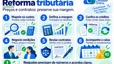 Reforma tributária: como revisar preços e contratos sem perder margem - Meu Contador Online