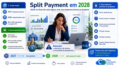Split Payment em 2028: Alívio no Fluxo de Caixa Agora, Mas Sua Empresa Precisa se Preparar - Meu Contador Online