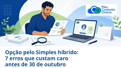 Opção pelo Simples híbrido: 7 erros que custam caro antes de 30 de outubro - Meu Contador Online