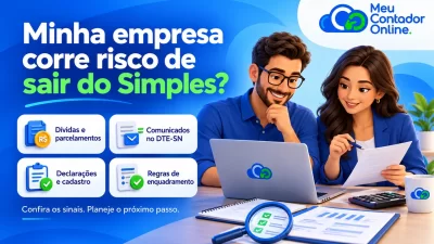 Como saber se minha empresa corre risco de sair do Simples Nacional? - Meu Contador Online