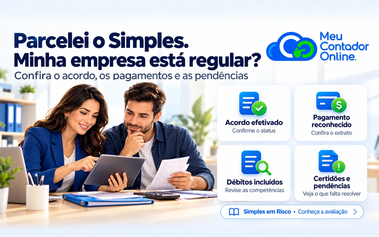 Parcelei o Simples Nacional: como saber se minha empresa está regular? - Meu Contador Online