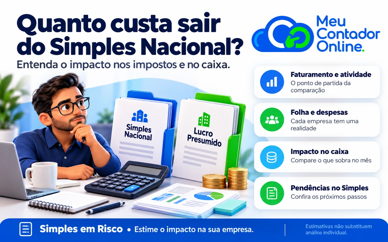 Quanto minha empresa vai pagar de imposto se sair do Simples Nacional? - Meu Contador Online