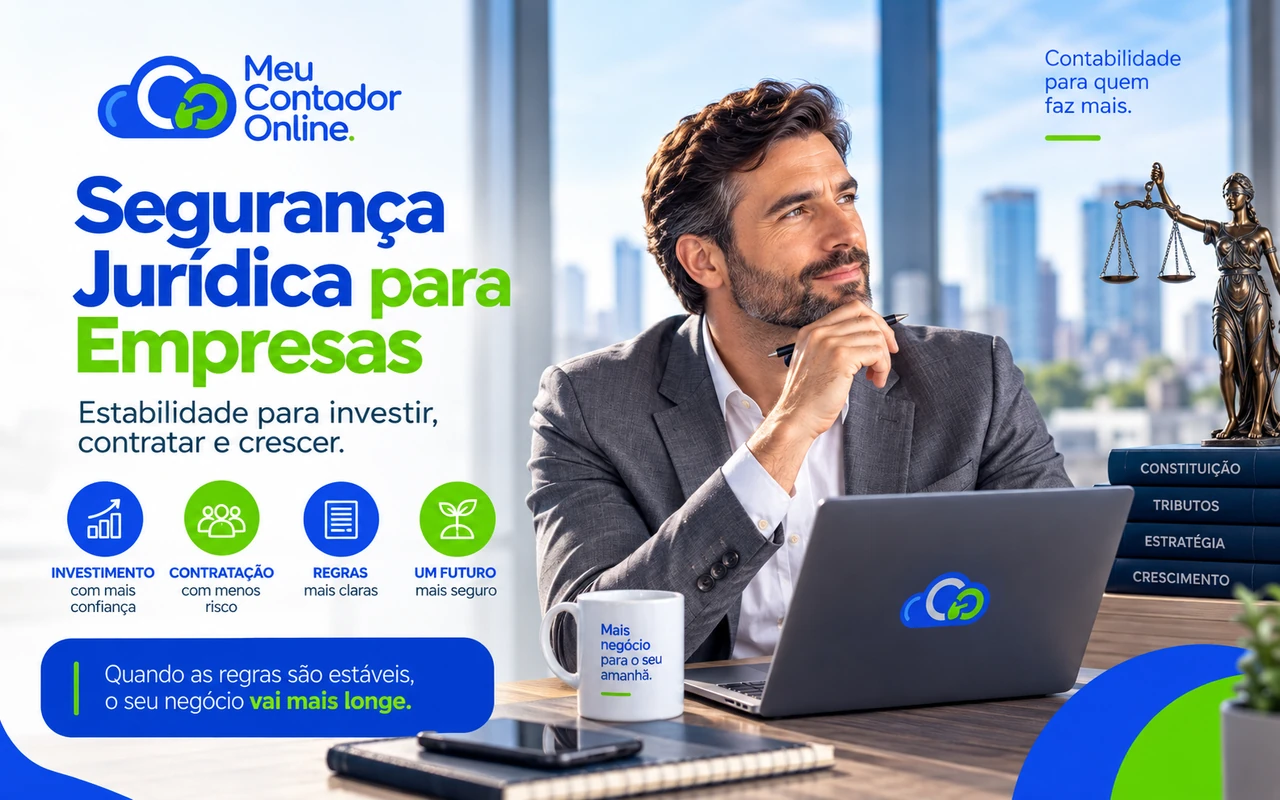 Segurança jurídica para empresas: o exemplo vem de cima - Meu Contador Online