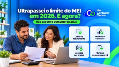 Ultrapassei o limite do MEI em 2026: posso esperar 2027? - Meu Contador Online