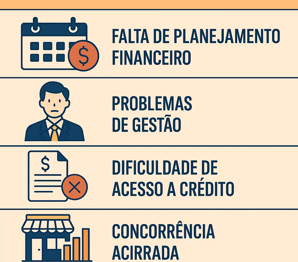 Motivos de Fechamento de Pequenas Empresas no Brasil: Veja as 6 Principais Causas - Meu Contador Online