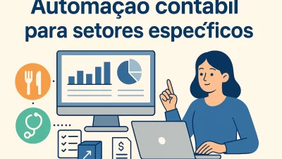 Automação contábil para restaurantes, clínicas e e-commerce: como simplificar notas, estoque e relatórios fiscais - Meu Contador Online
