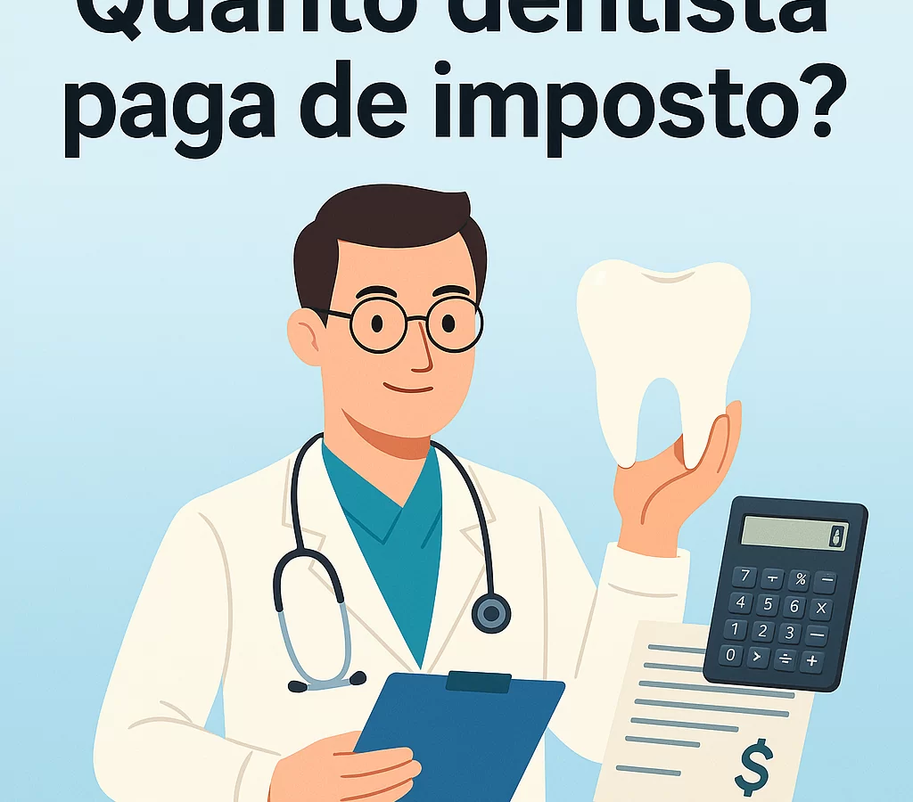 Quanto dentista paga de imposto? De 13,33% a 16,33%. - Meu Contador Online