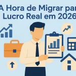 A Hora de Migrar para Lucro Real em 2026: Por Que Essa Decisão Pode Ser Crucial Para Seu Negócio em Crescimento
