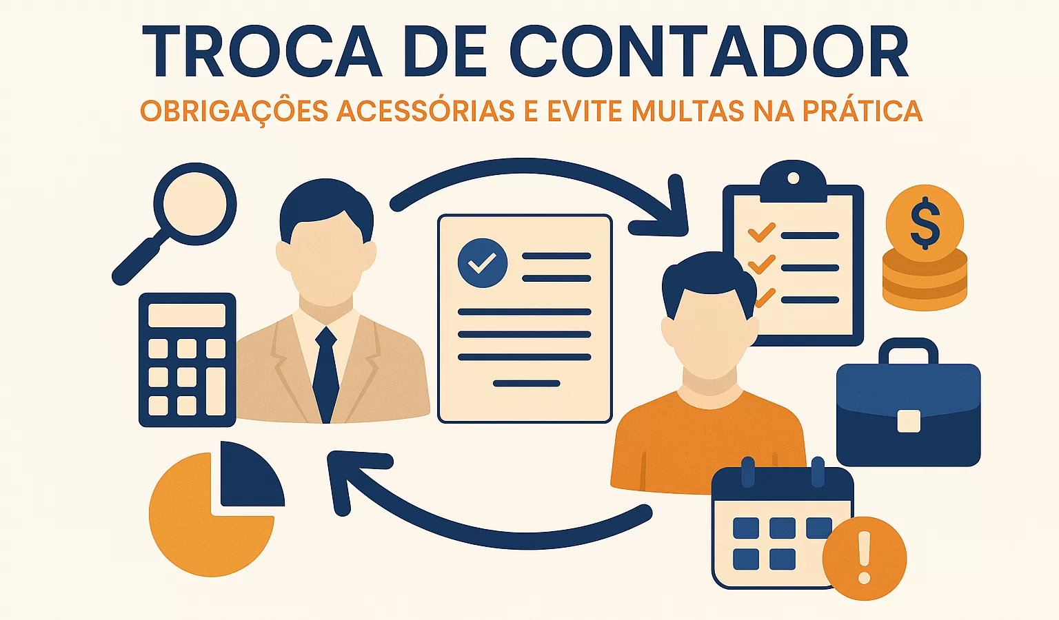 Troca de Contador na Prática: O Que Fazer com as Obrigações Acessórias para Não Levar Multa - Meu Contador Online