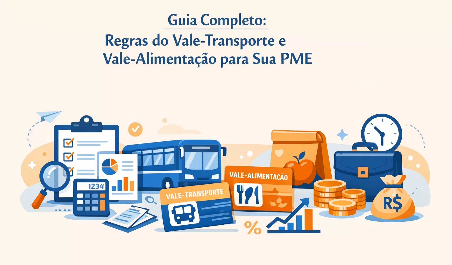 Guia Completo: Regras do Vale-Transporte e Vale-Alimentação para Sua PME - Meu Contador Online