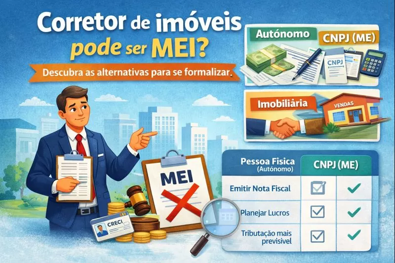 Corretor de Imóveis pode ser MEI? - Meu Contador Online