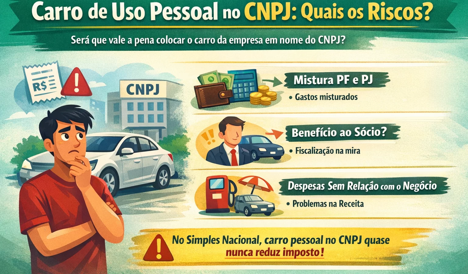 Carro em nome da empresa: vale a pena? - Meu Contador Online