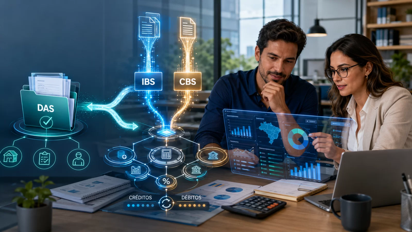 Simples Nacional híbrido em 2027: vale a pena recolher IBS e CBS fora do DAS? - Meu Contador Online