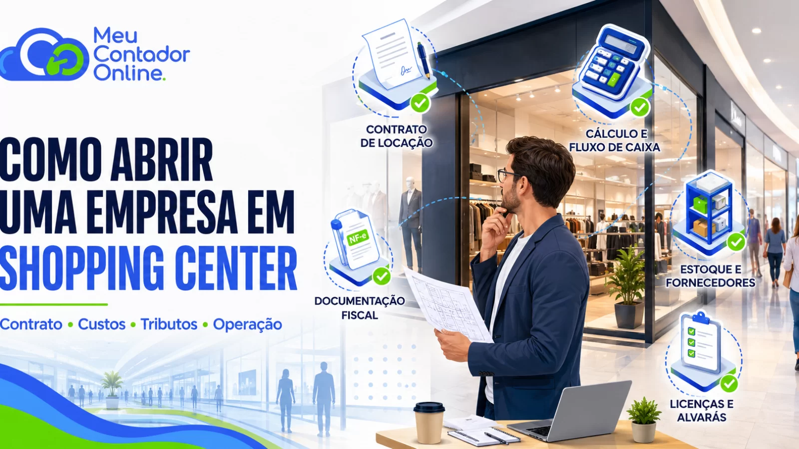 Como abrir uma empresa em shopping center: guia completo para planejar, negociar e operar - Meu Contador Online