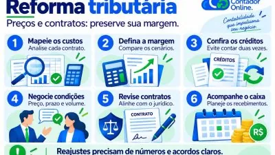 Reforma tributária: como revisar preços e contratos sem perder margem - Meu Contador Online
